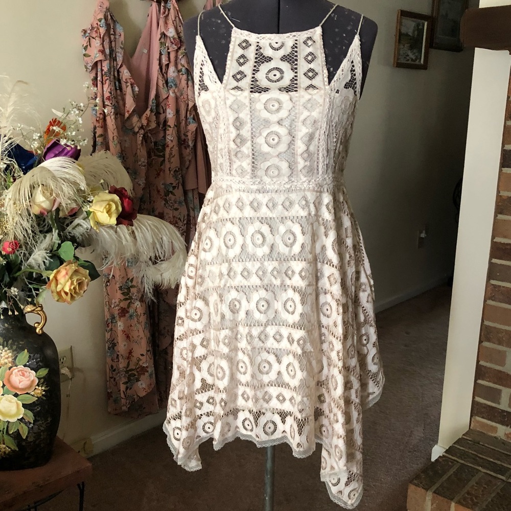 Free people size 6 lace dress
